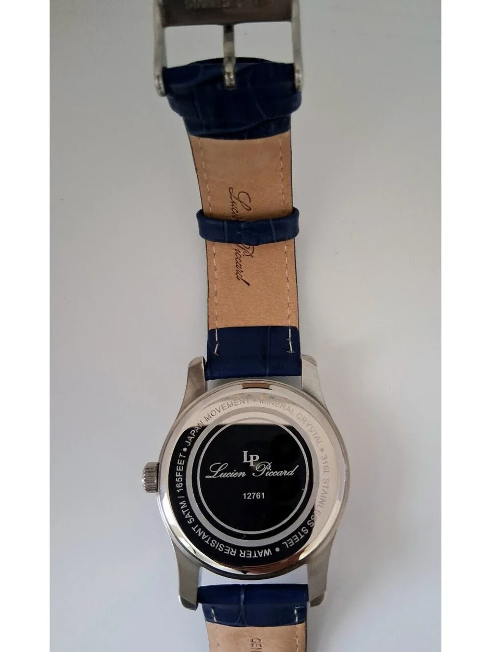Lucien Piccard‎ Stear LP-12671 Leather Watch IN BOX